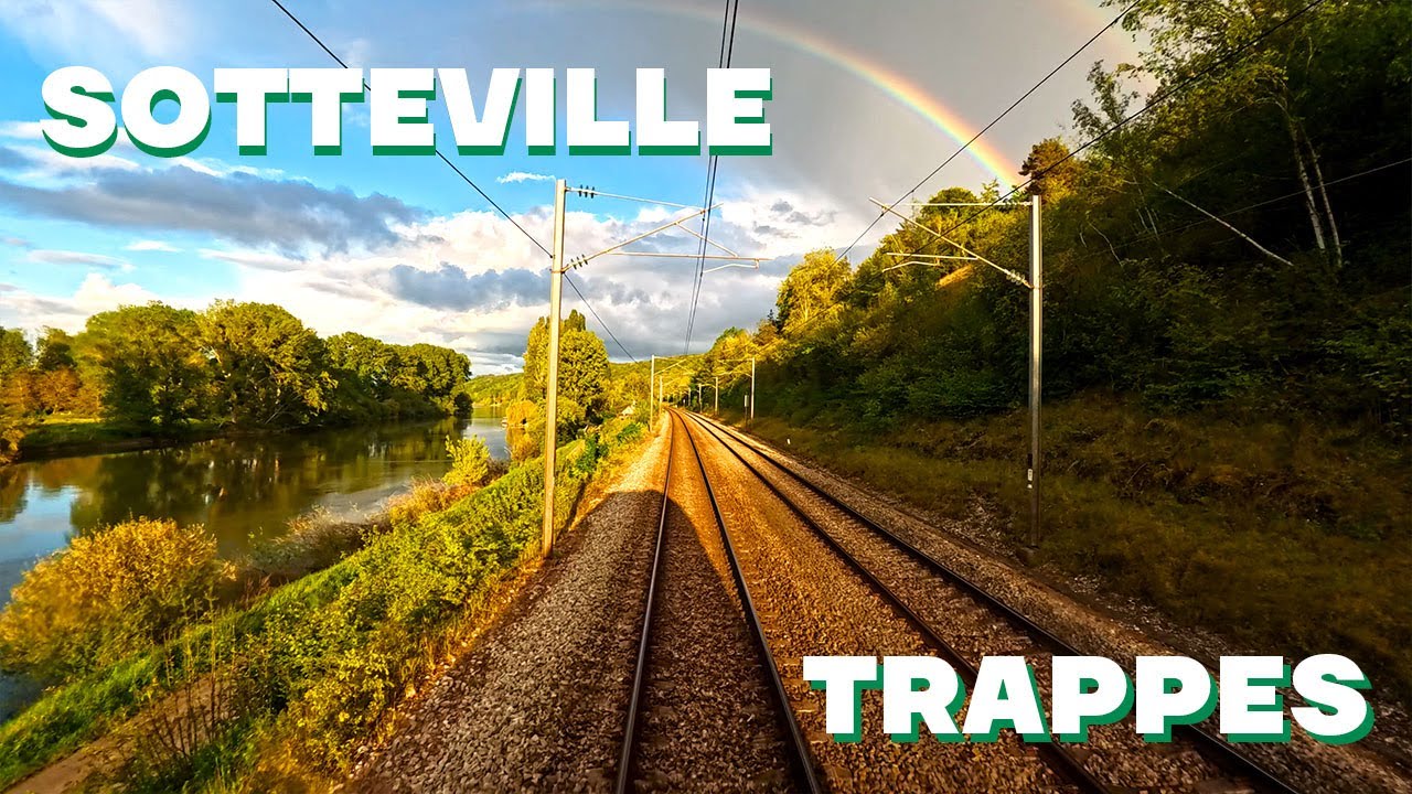 Cabride de SOTTEVILLE à TRAPPES en BB 75000 à la tombée du jour