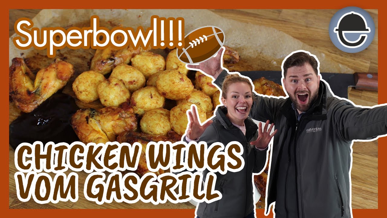 Saftige Chicken Wings einfach vom Gasgrill  / eatventure