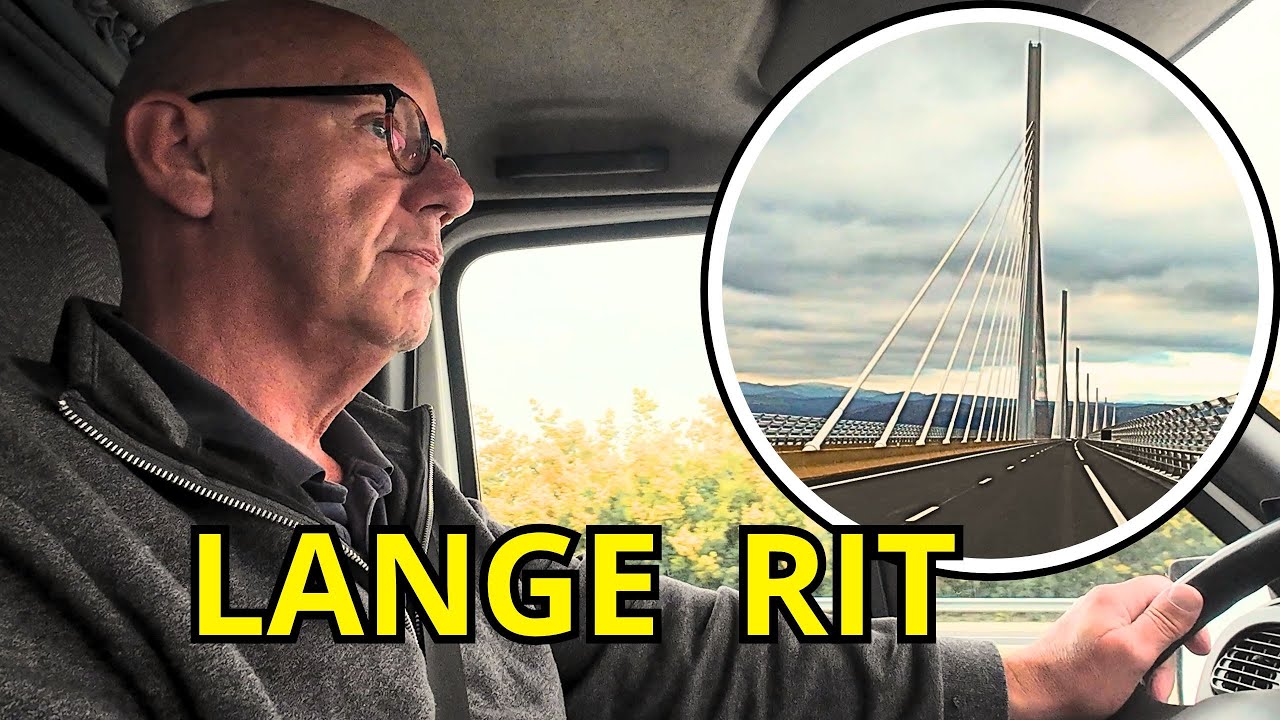 Dit VIADUCT blijft INDRUKWEKKEND. Etappe 1 TERUGREIS van SPANJE naar HUIS