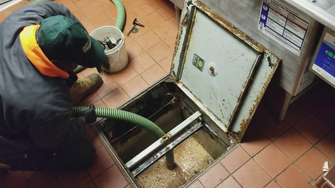 grease trap cleaning, service