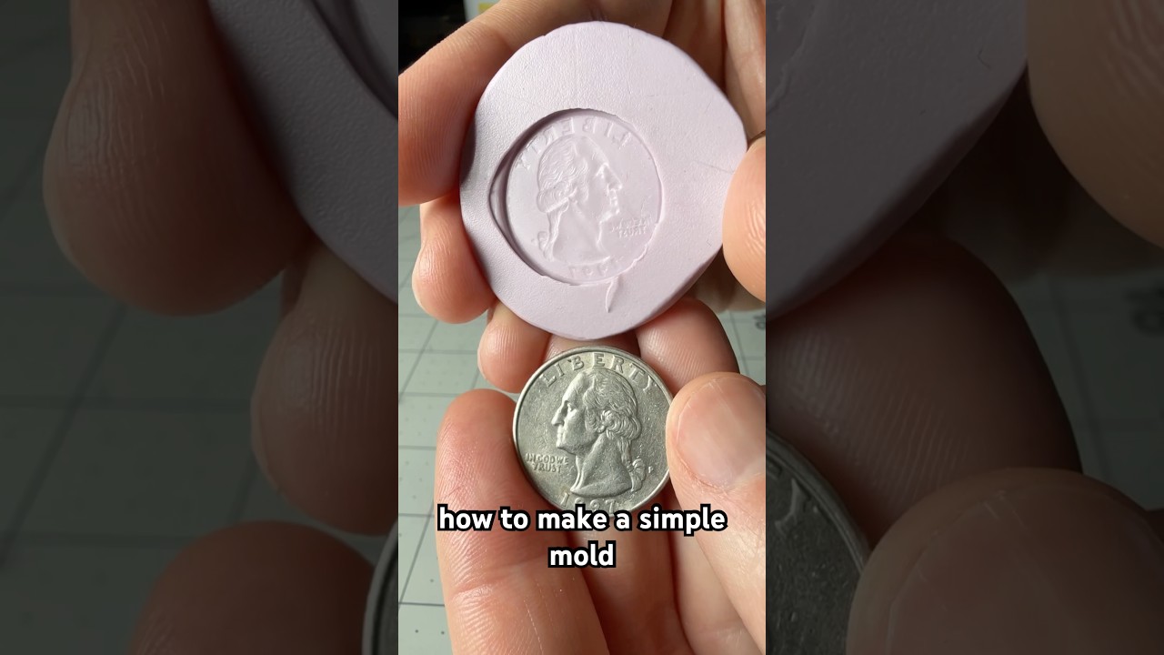 How to make a simple mold with silicone putty