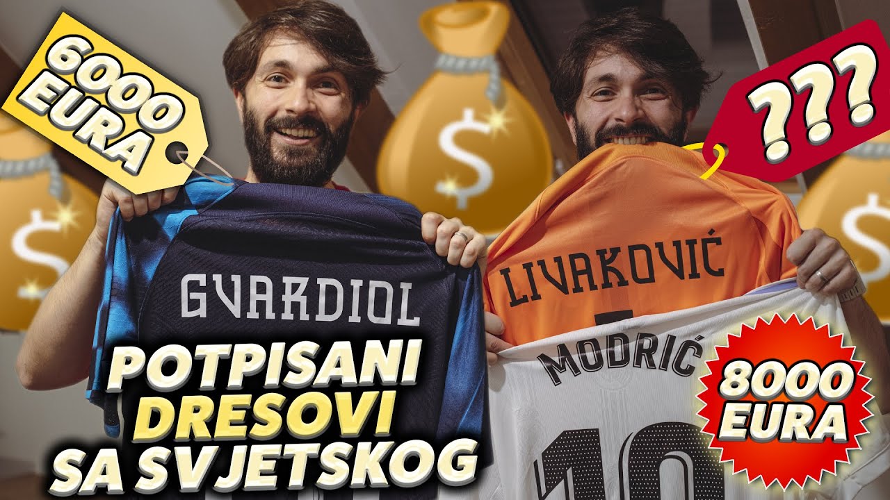Otvaram kutiju dresova koja vrijedi 30.000 EURA!