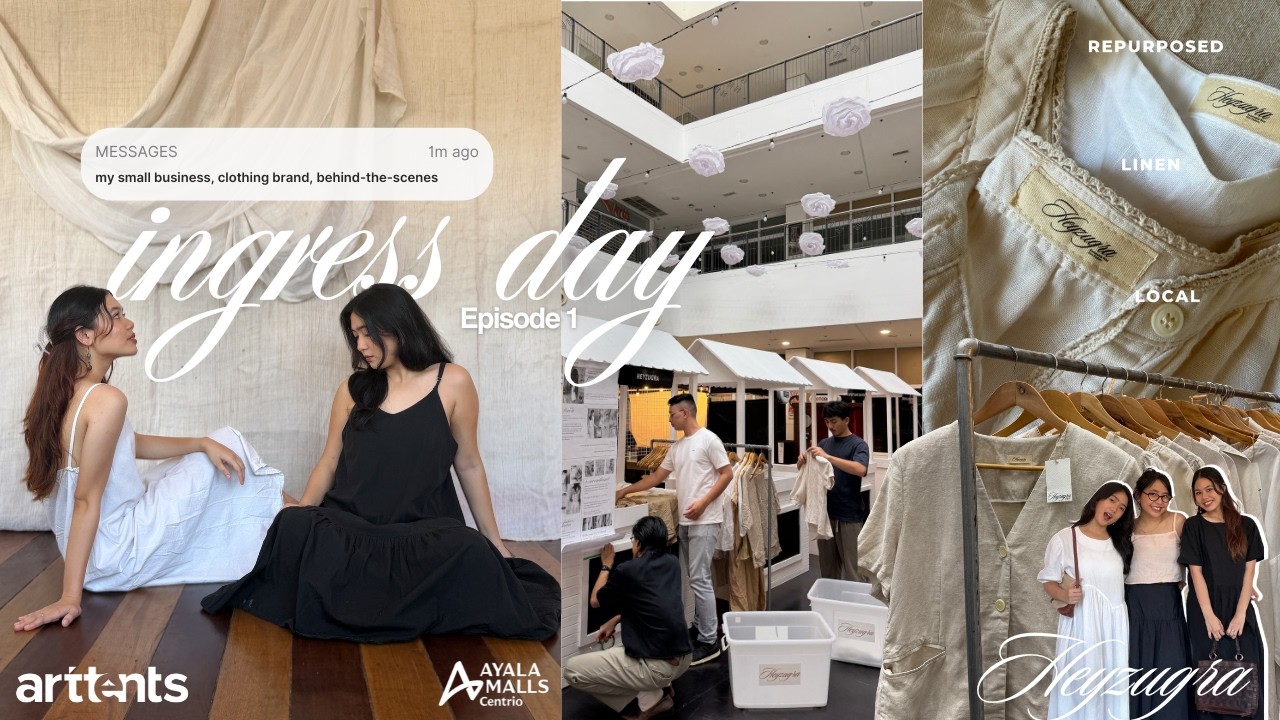 heyzugra’s 3rd year at arttents 2026 ♡ bts, prep days & ingress | ayala centrio (ep.1)