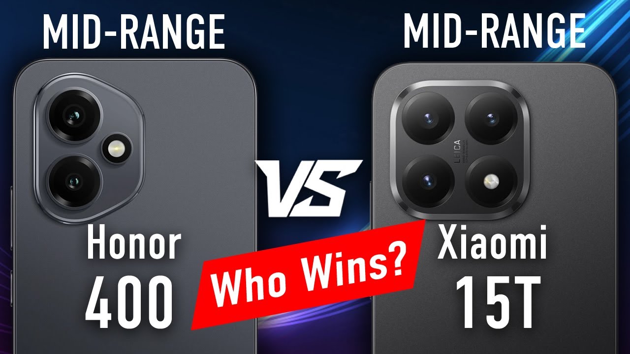 Honor 400 vs Xiaomi 15T – The Ultimate Mid-Range Battle! ⚔️