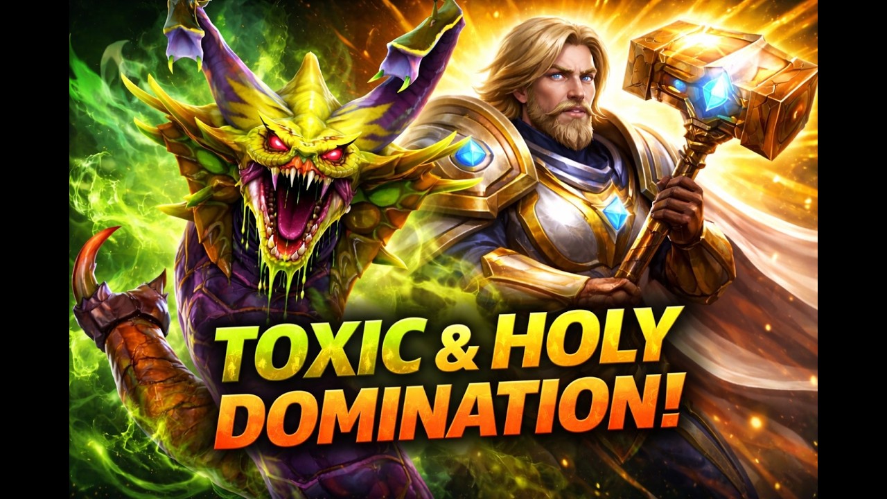 TOXIC SALVATION | Venomancer & Omniknight SURVIVE HELL LANE | Dota 2 Ranked | 7.40