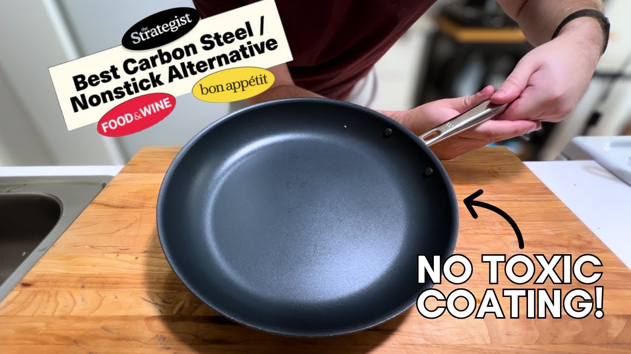 Testing Out Misen's New Carbon Steel Nonstick Pan | My New Favorite Pan?
