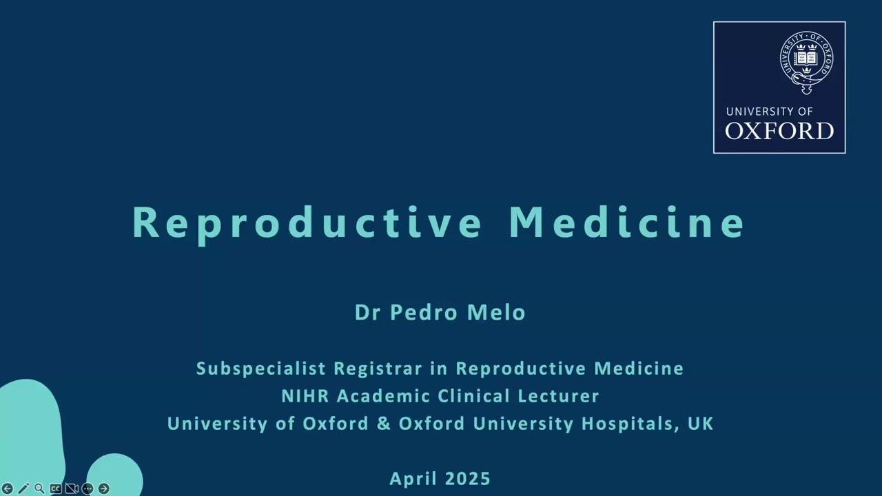 Fertility Lecture by Dr Melo