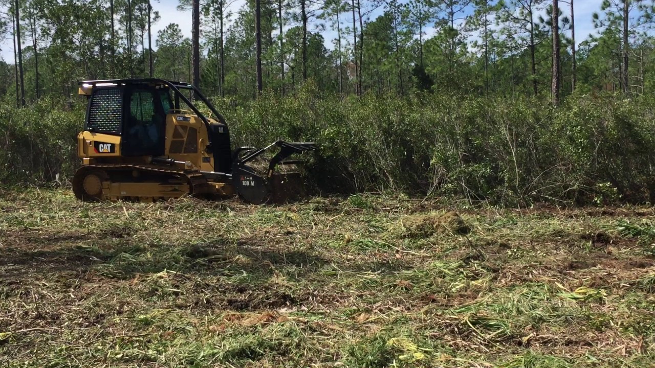Cat® D3K Mulcher with Caterpillar HM518 head
