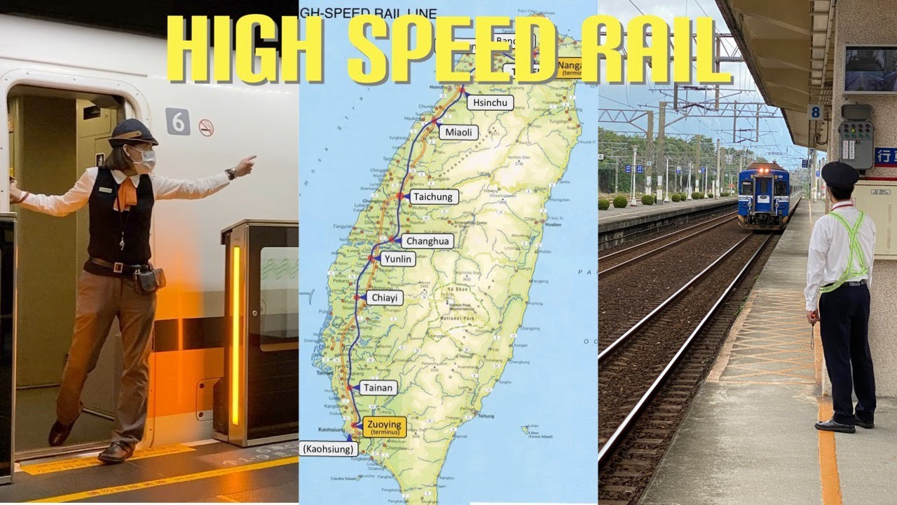 Riding the HSR in TAIWAN 🇹🇼