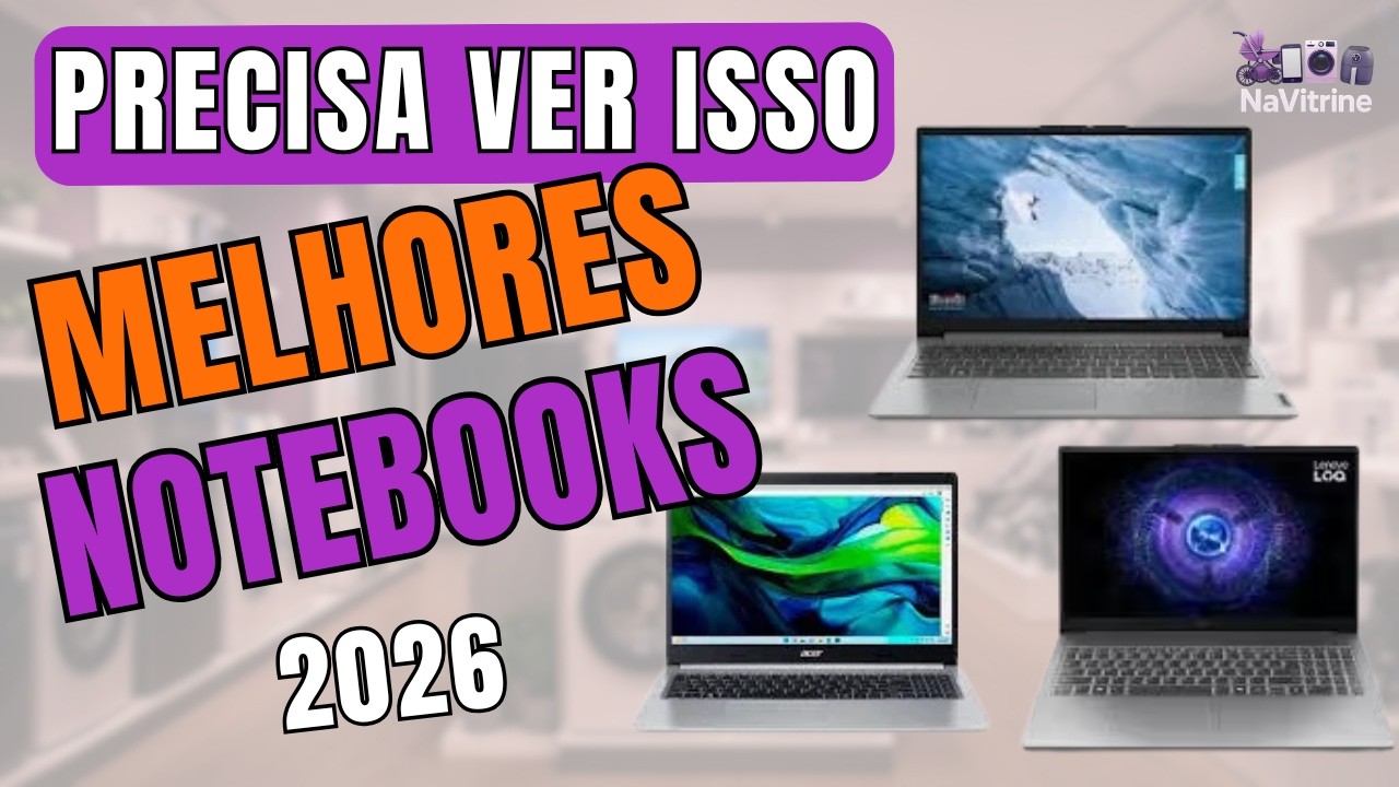 TOP 5. MELHOR NOTEBOOK. Melhor notebook barato 2026.