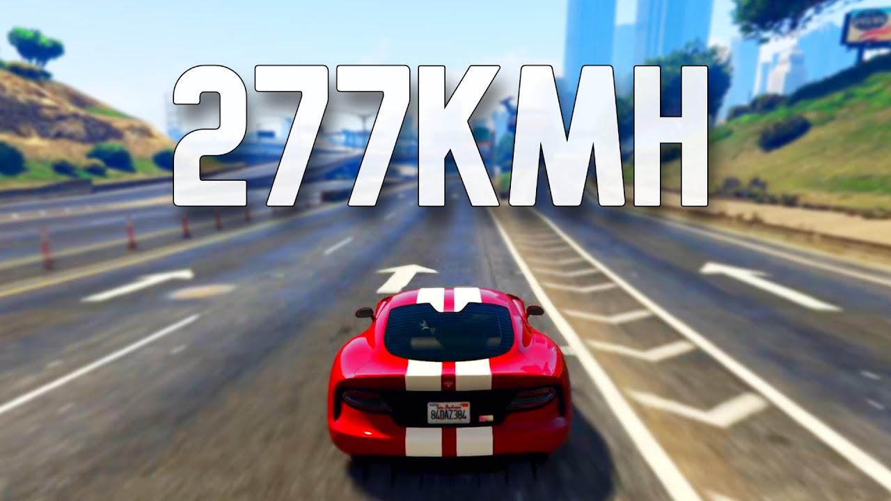 Crossing the Map at 277KMH(172MPH) in NEW Banshee GTS