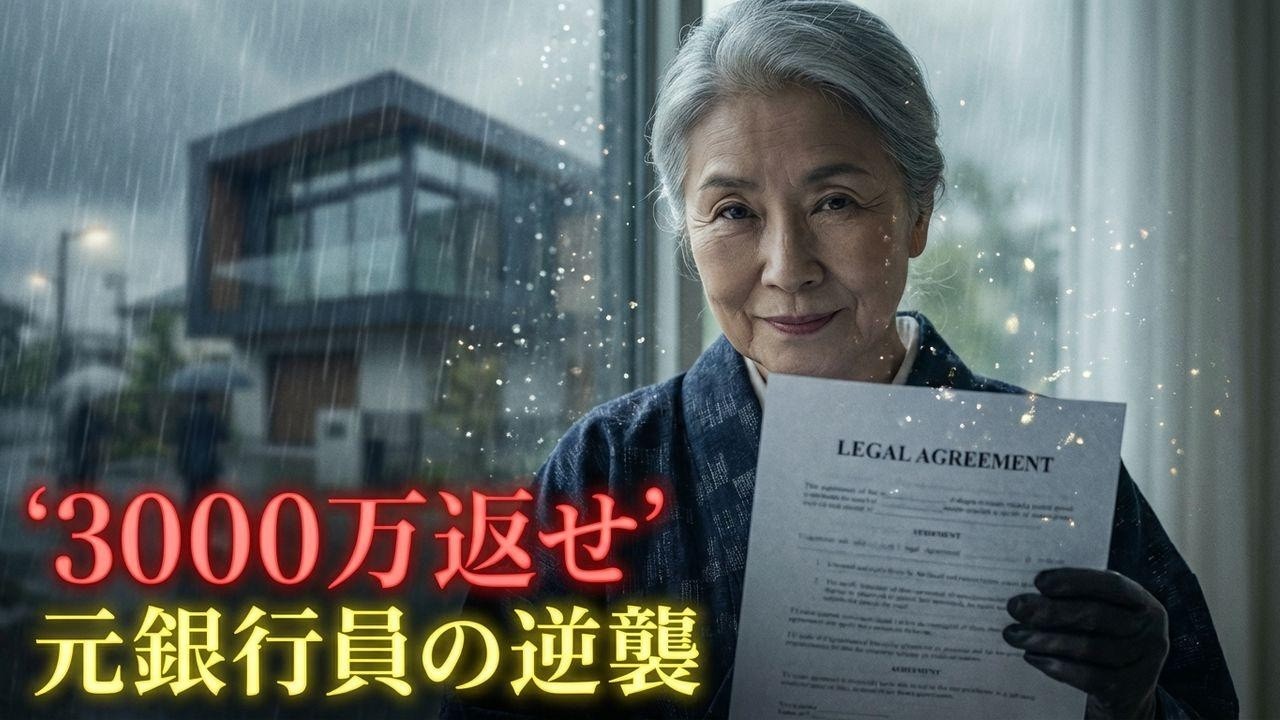 3000万援助した家から追放？元銀行員の母が仕掛けた復讐の罠