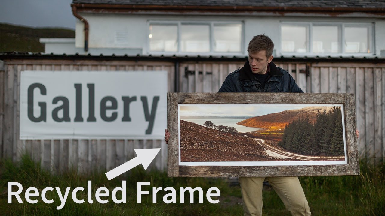 The Making of our Recycled Fence Post Frames