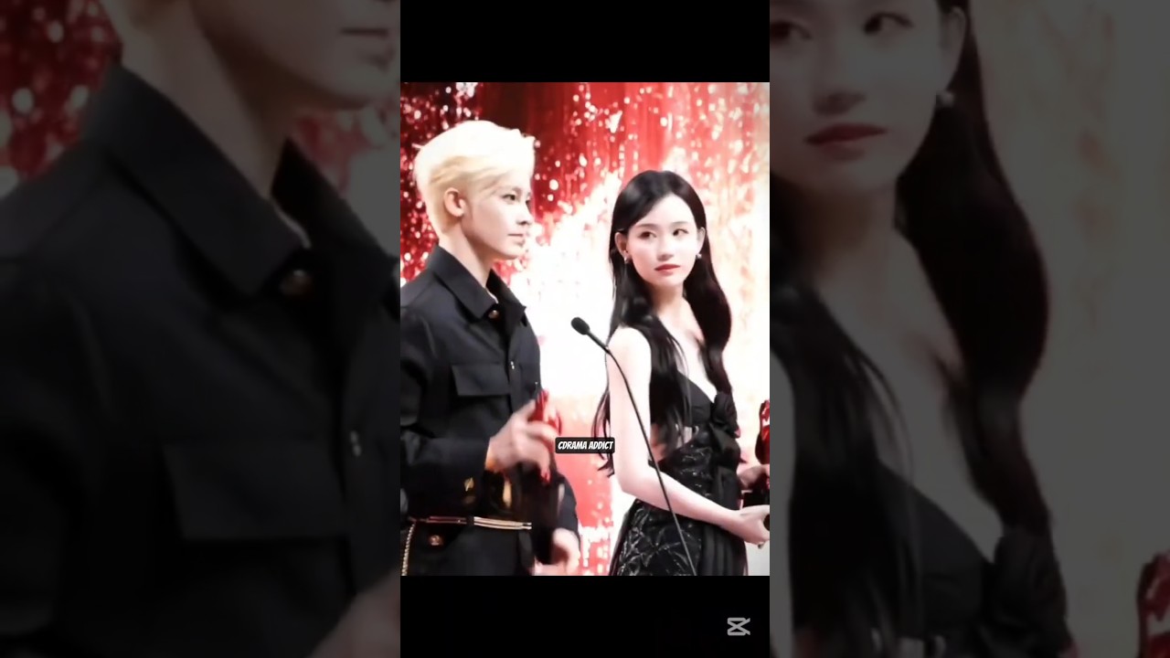 😍❤️ Neo Hou & Chen Duling at #iqiyi scream night #neohou #chenduling #fangsoffortune #shorts