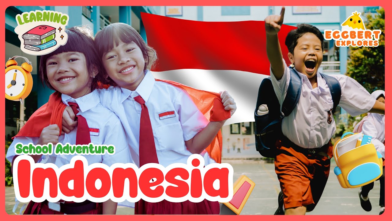 My First Day at School in Indonesia! 🇮🇩 &ndash; Indonesian School Life for Kids