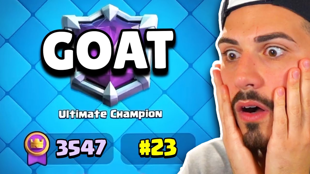 TOP 23 MONDIALE... REAZIONE al BEST PLAYER 2.6 di CLASH ROYALE!