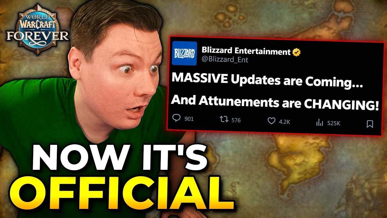 Blizzard Just Revealed HUGE Updates for WoW Forever...