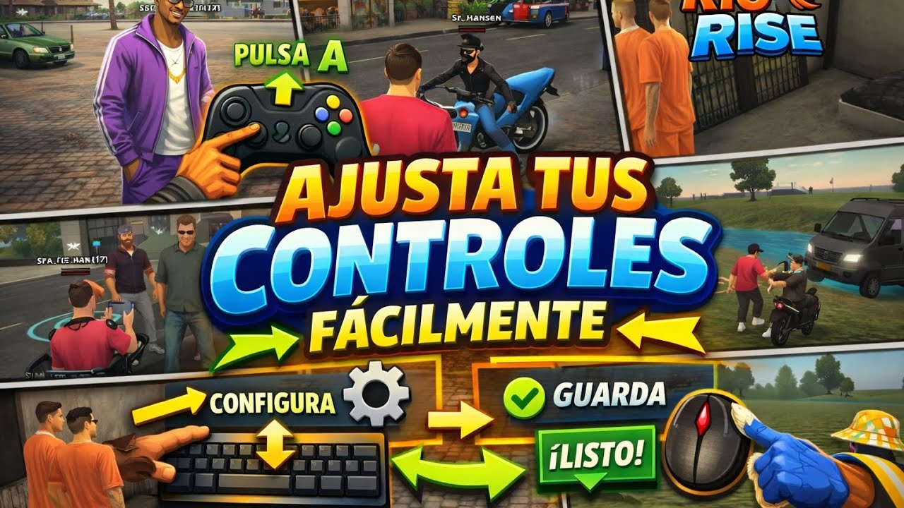 🔥 Configura BIEN tus Controles en Río Rise