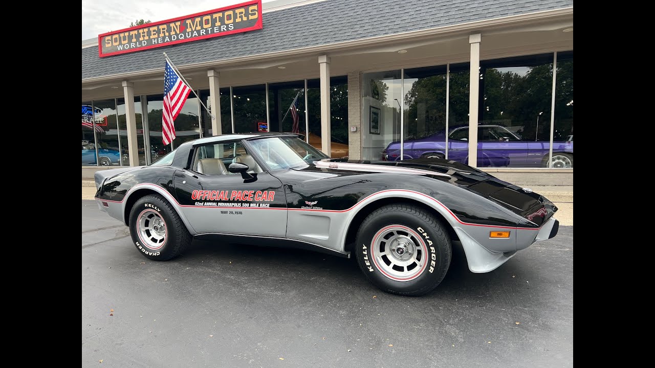1978 Chevrolet Corvette Pace Car $34,900.00
