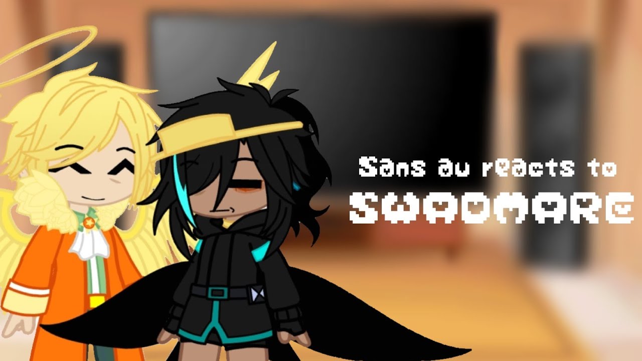 Sans au reacts to SWADMARE || 1/2 || CRINGE? || Credits in desc