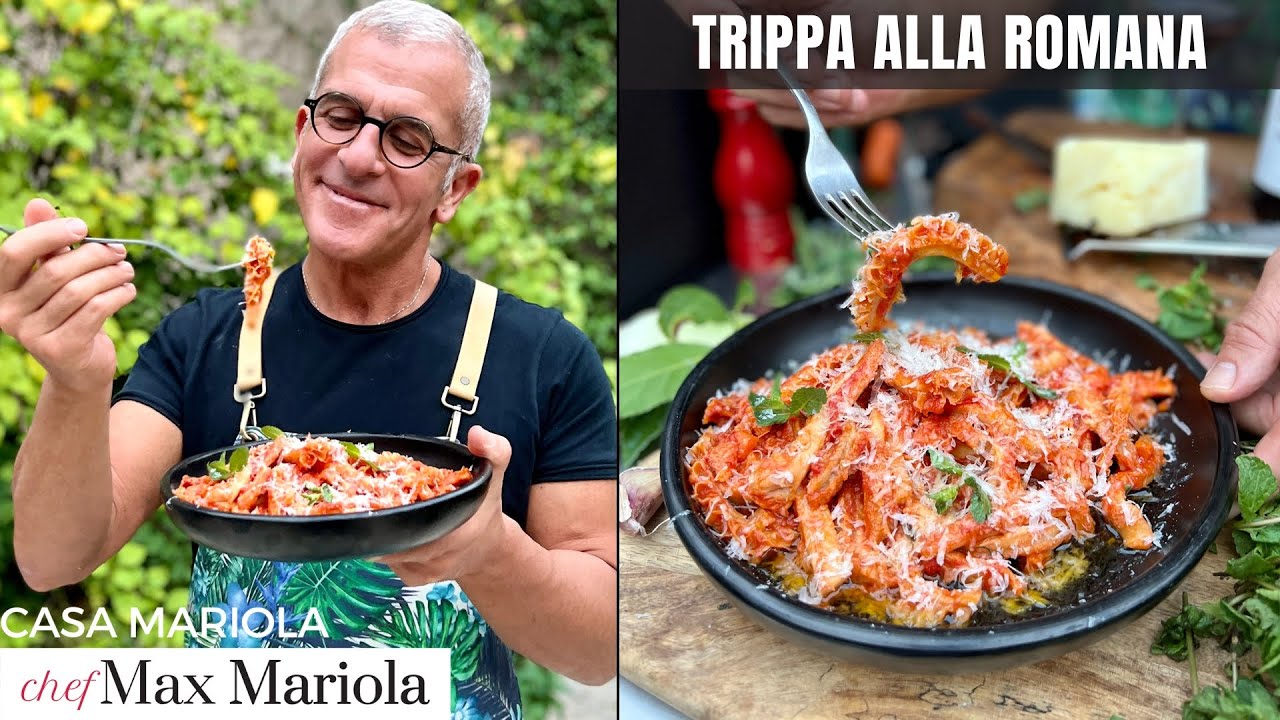 TRIPPA ALLA ROMANA (omaggio a Gigi Proietti) Ricetta di Chef Max Mariola