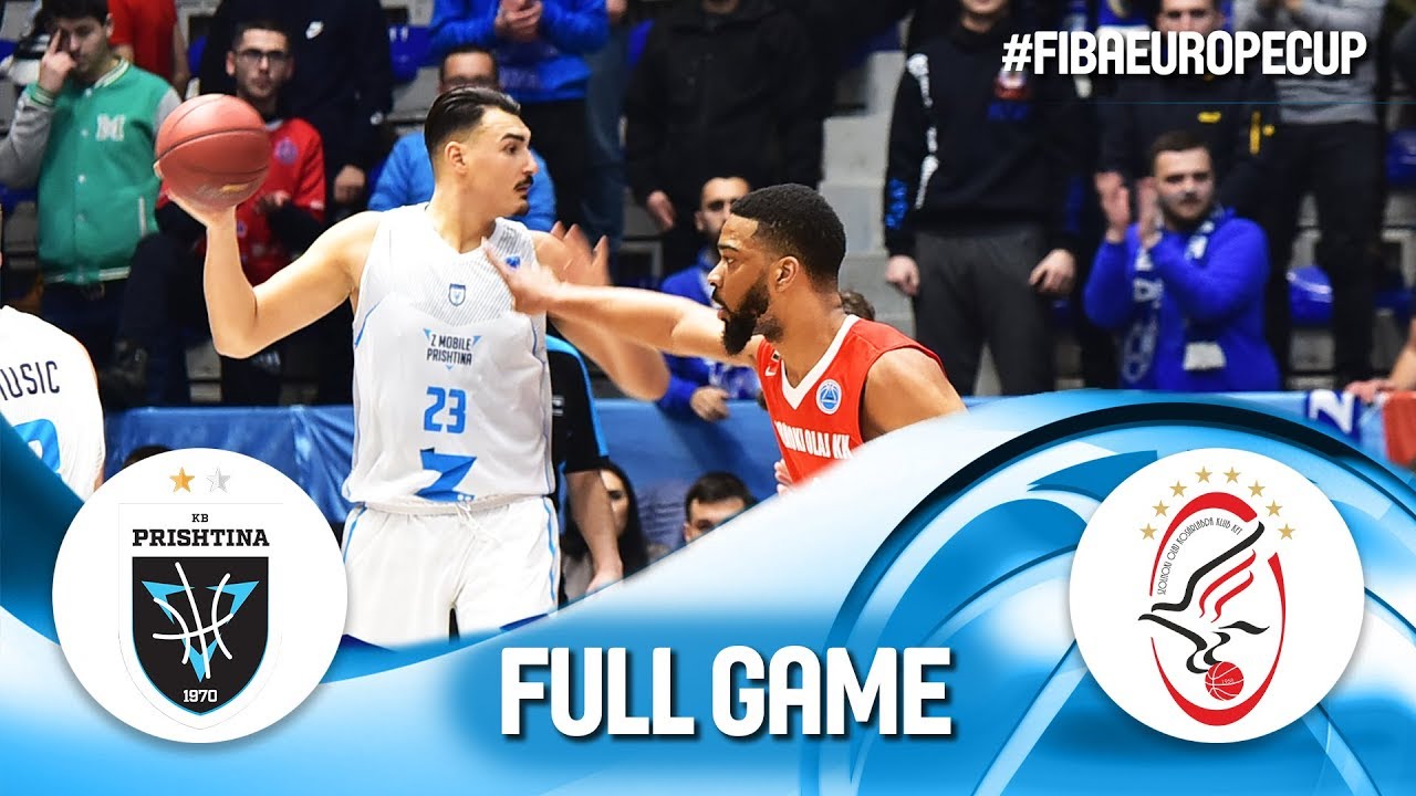 Z Mobile Prishtina v Szolnoki Olaj - Full Game - FIBA Europe Cup 2019