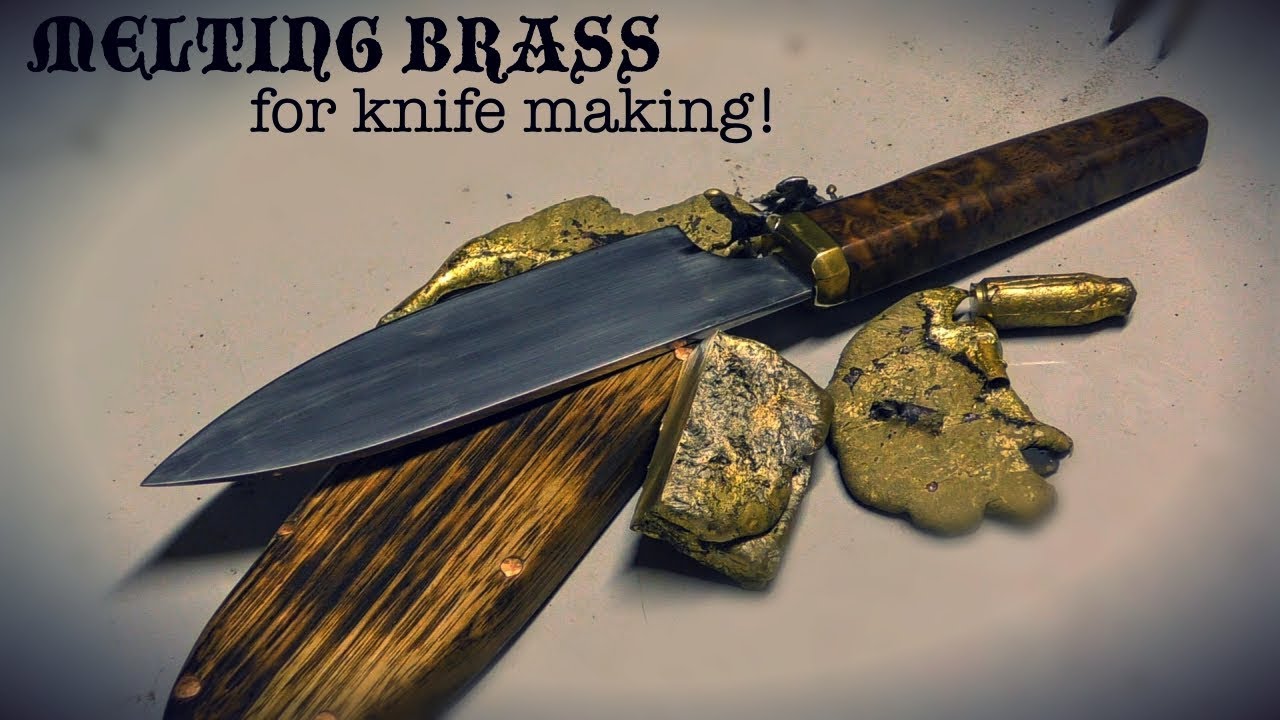 how to melt brass!! (IT ACTUALLY WORKED)