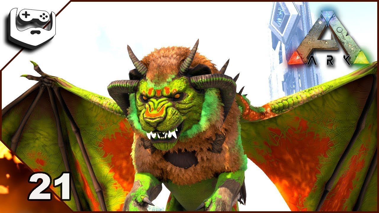 ARK Survival Evolved Romania Ragnarok | cel mai verde Manticore