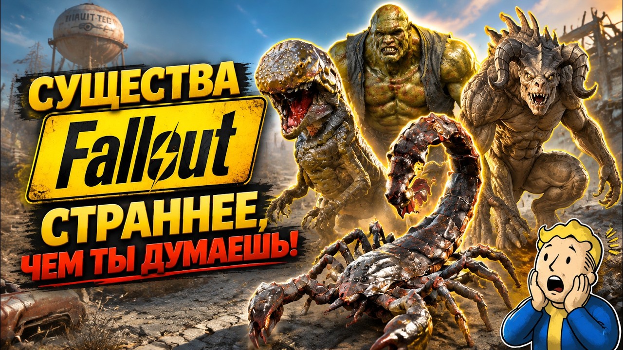 FALLOUT CREATURES ARE VERY BIZARRE