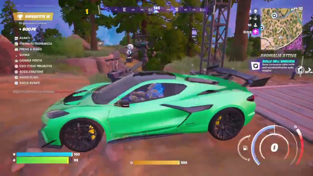 Fortnite vittoria cespuglio