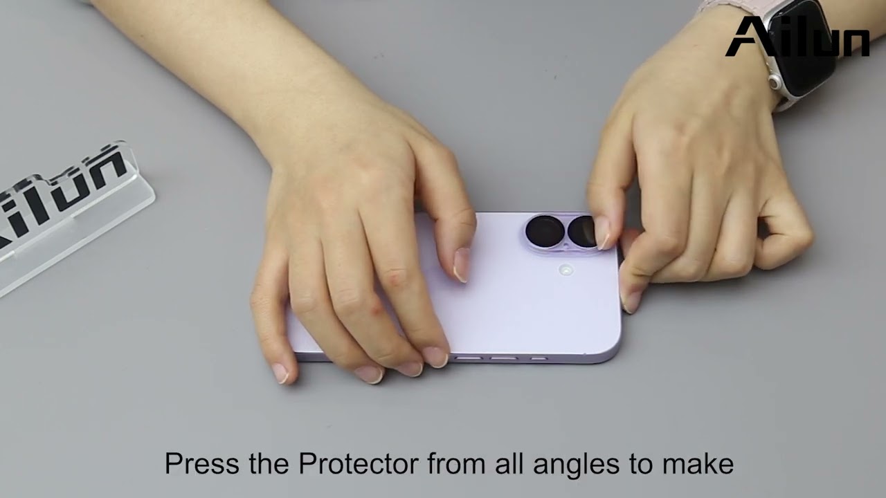 [Ailun] How to install camera lens protector on iPhone 17