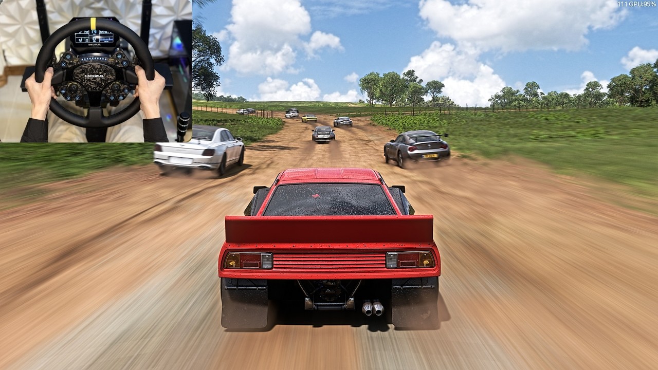 527HP Lancia 037 Stradale 1982 |Racing Racing Rally Forza Horizon 5 |Steering Wheel Gameplay