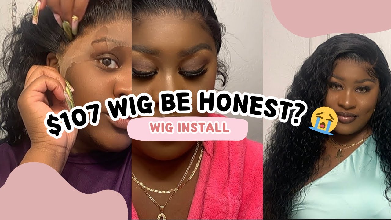 I Tried a $107 “Bling Hair” Wig… Install + Honest review (the shedding?? 😭)