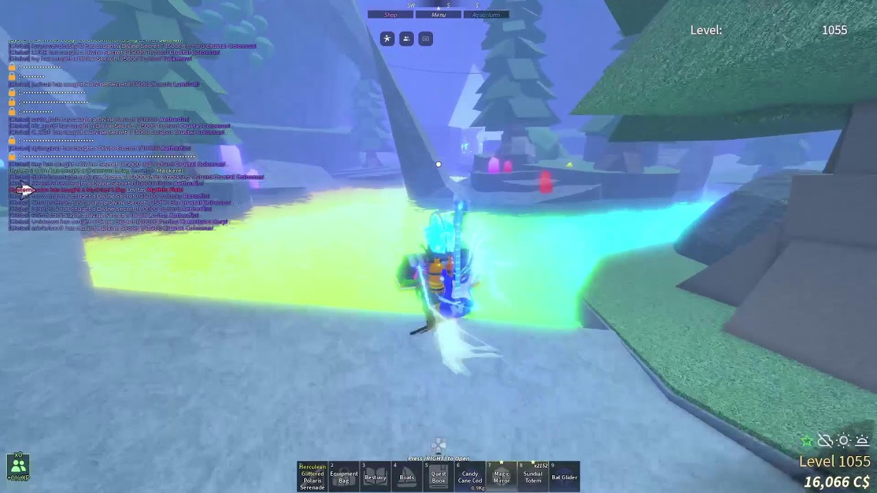 Playing fisch trying to get oni