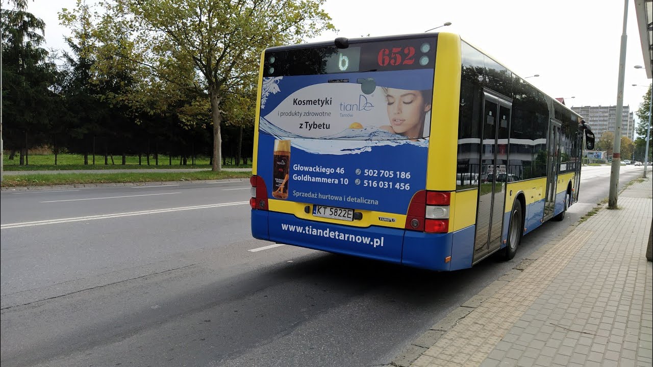 MAN Lion's City A37 #652 , linia 6 kierunek Wiśniowa Szkotnik MPK Tarnów