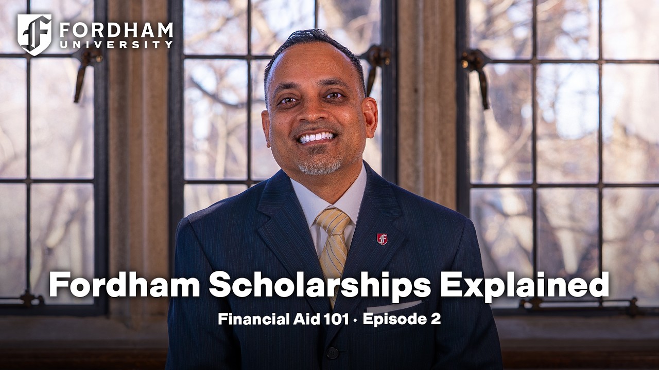Understanding Scholarships, Financial Aid, and Grants | Fordham University