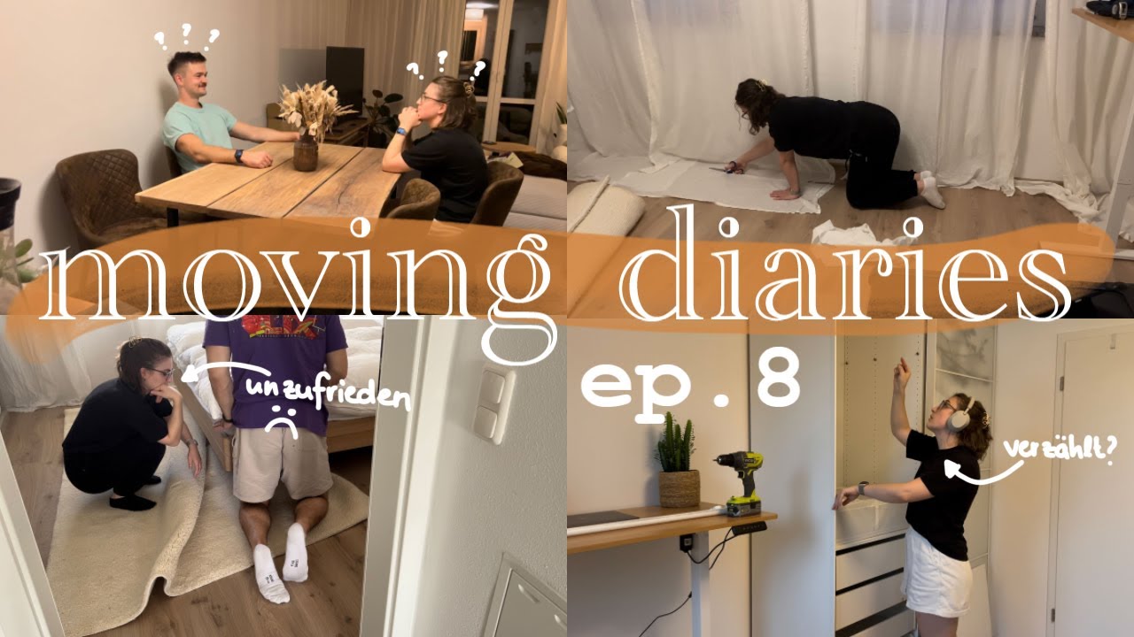 MOVING DIARIES EP. 8 — zwischen Müllbergen und Teppich-Problemen
