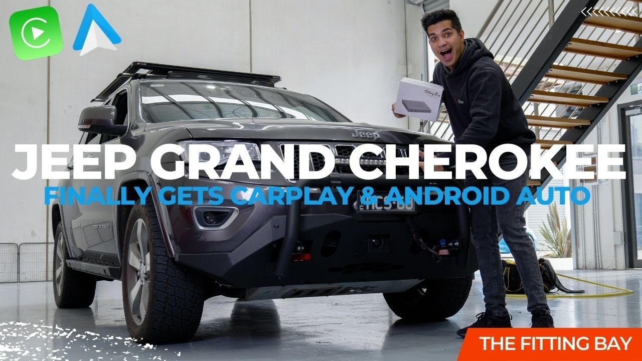 ДОБАВЬТЕ APPLE CARPLAY И ANDROID AUTO К ВАШЕМУ JEEP!! (Полная установка / Uconnect 8.4