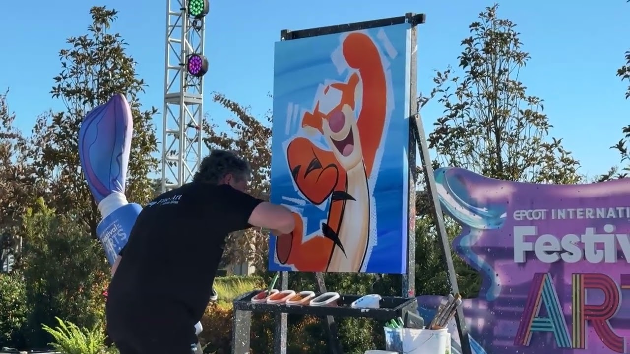 Tigger by Trevor Carlton; Entire Show from  EPCOT Festival of the Arts, Feb 6, 2026