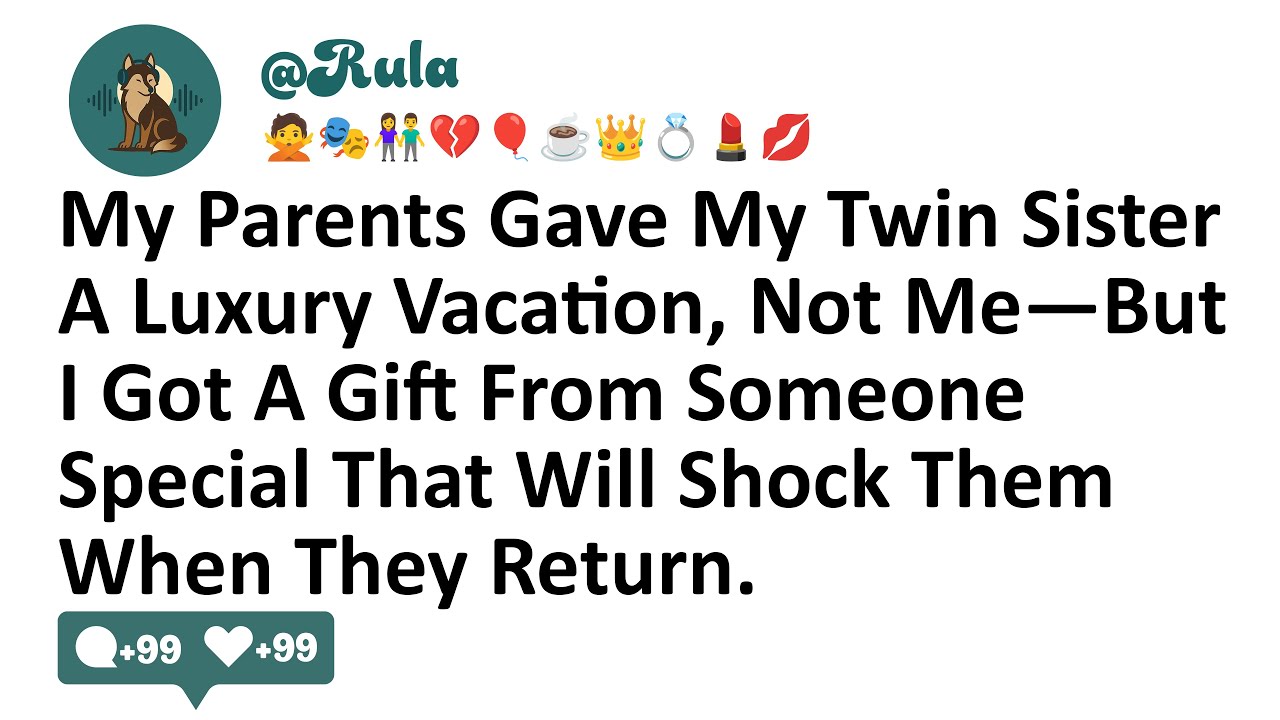 My Parents Gave My Twin Sister A Luxury Vacation, Not Me—But I Got A Gift From Someone Special That