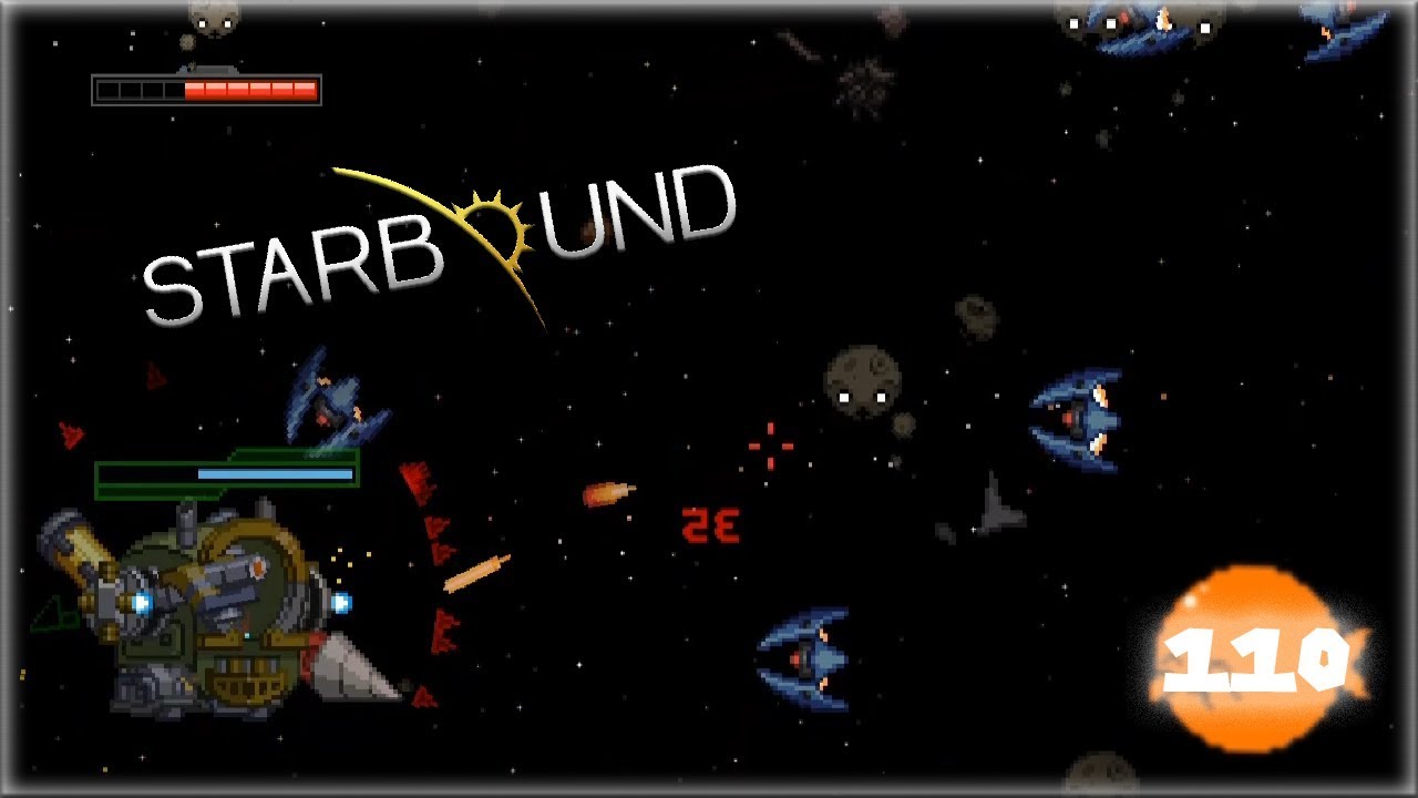 Starbound 1.3 - На самом слабом мехе в самый сложный космический данж [