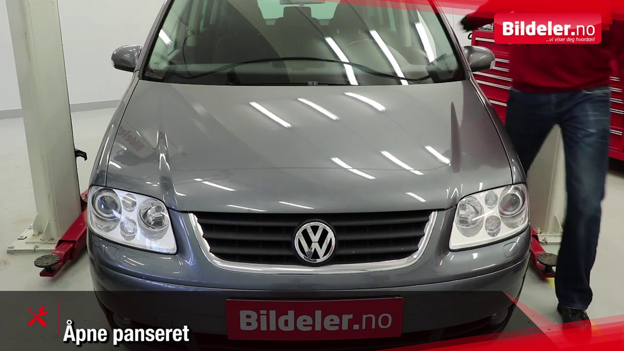 VW Touran: Hvordan bytte motorolje og oljefilter, 1.9TDI - 2003 til 2010 mod. (1T)
