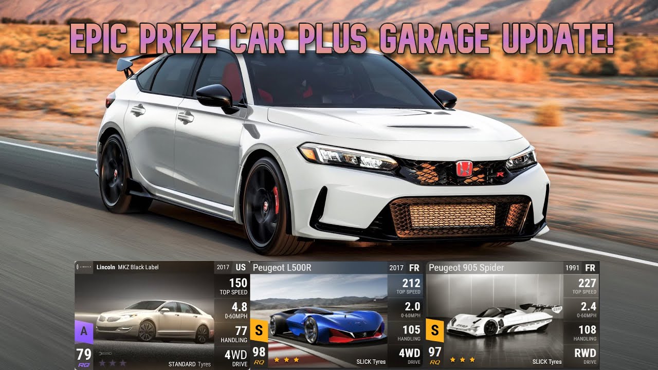 Winning My 10th Epic Prize Car and a Garage Update! | Top Drives
