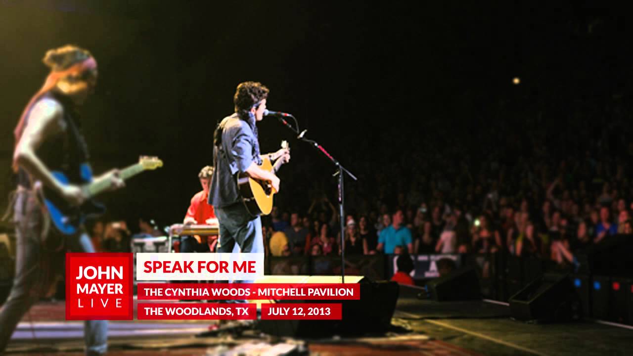John Mayer - Speak For Me - 07/12/13 - The Cynthia Woods-Mitchell Pavilion