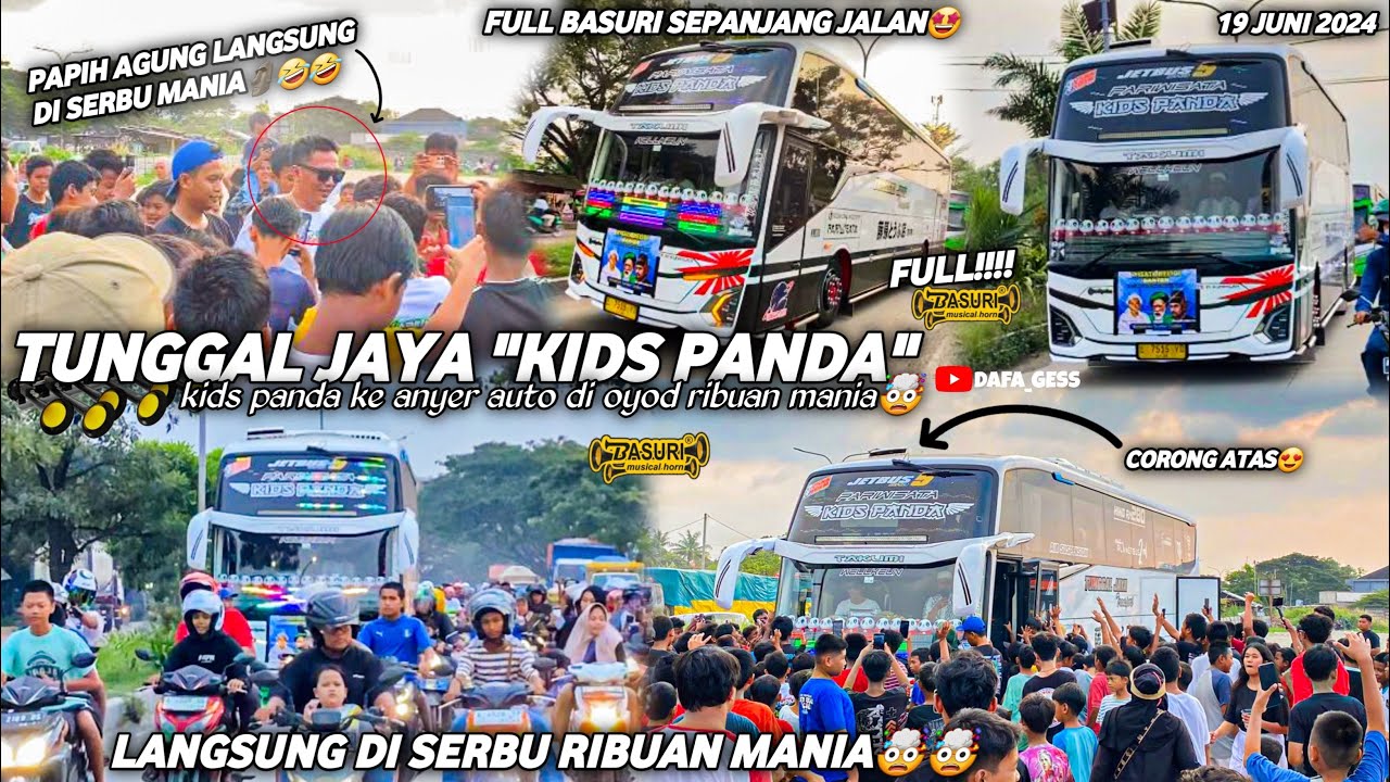 FULL BASURI SEPANJANG JALAN🤩ada kids panda pasti ada ribuan mania‼️nada mana yang kalian suka gaiss?