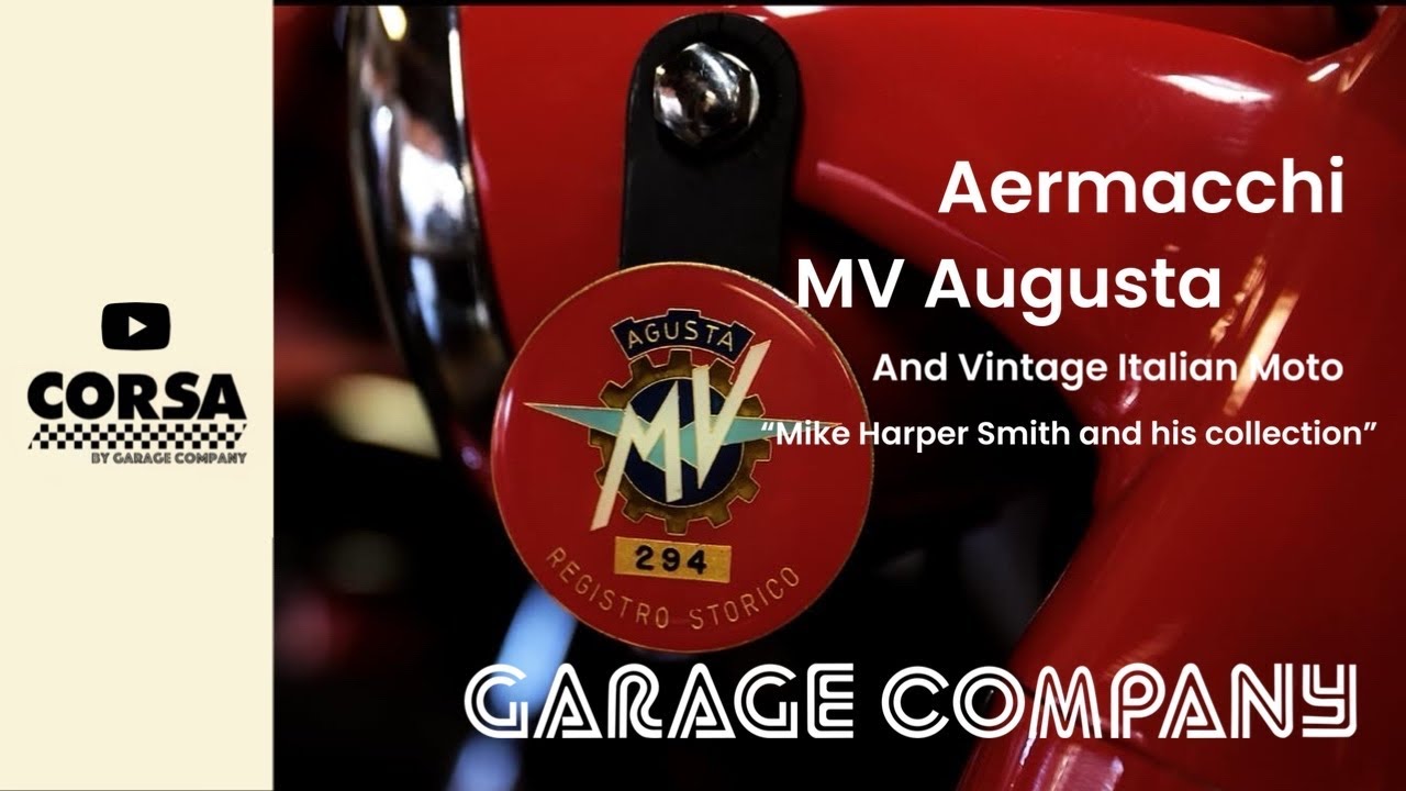 【Italian Vintage Moto】USガレージ探訪シリーズVol1 /圧巻のイタリアンビンテージ Mike Harper Smith