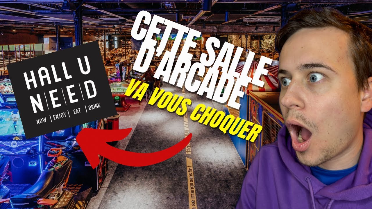 CETTE SALLE D'ARCADE VA VOUS CHOQUER (Hall U Need)