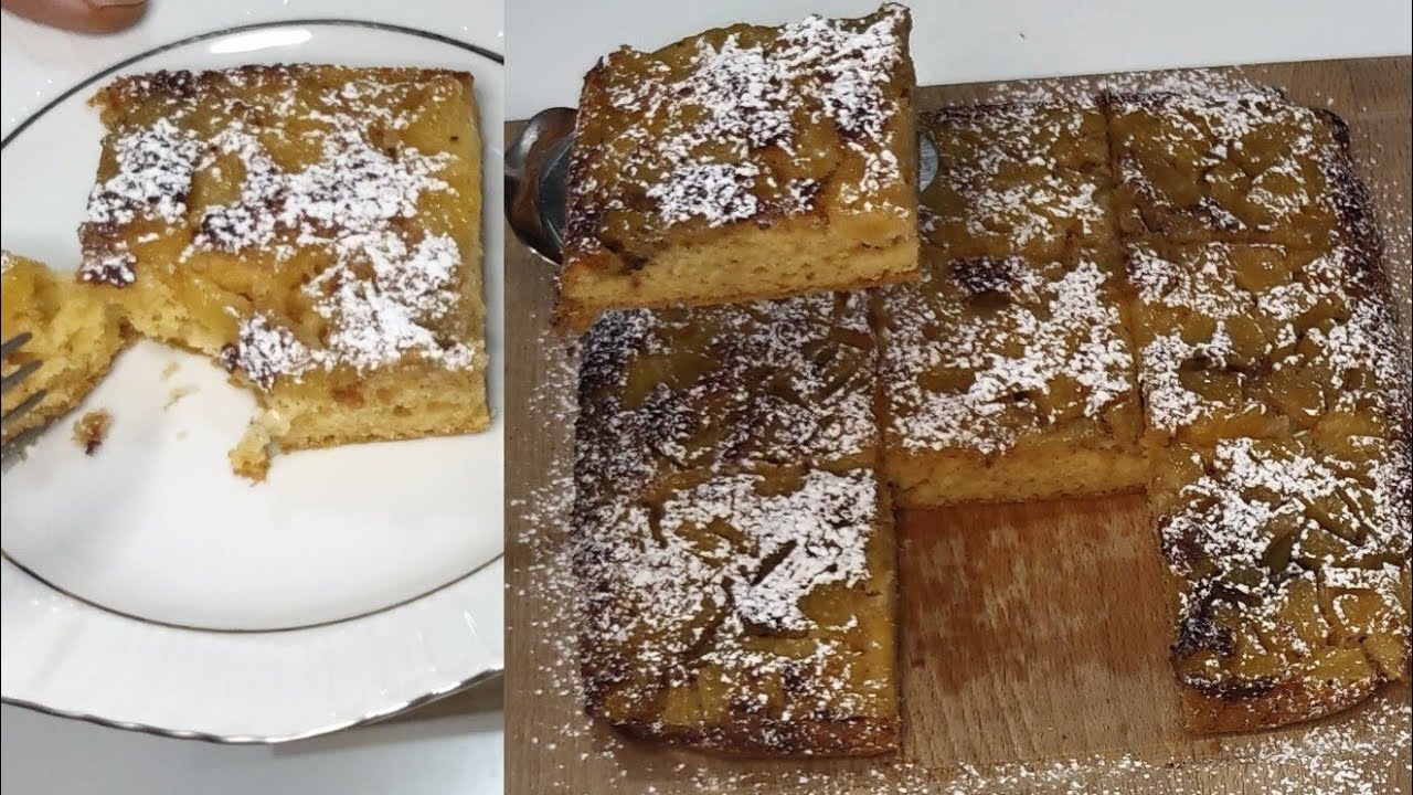Karamelize Elmalı Kek Tarifi | Elmalı Kek Nasıl Yapılır| Elmalı Pasta👌🏼Elmalı Kek Tarifi 🍏🍏