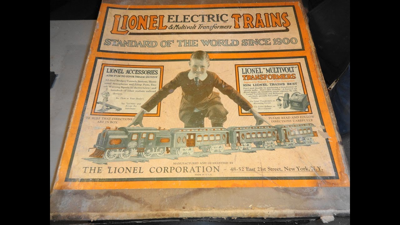 Attic Fresh Lionel Train Collection