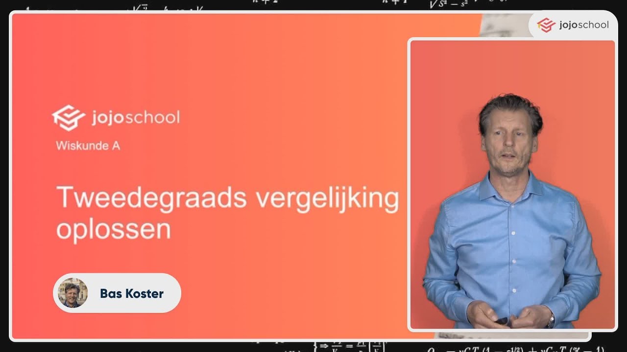 Tweedegraadsvergelijking oplossen - Wiskunde A - HAVO & VWO